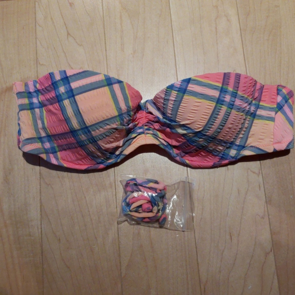 Victoria's secret swim 34B and 34Cbandeau top,NWOT